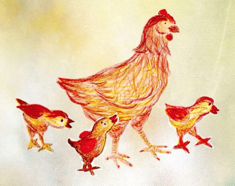 Pohádka o mamince a kuřátkách
